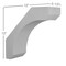 Ekena Millwork 5 1/2"W x 12"D x 12"H Legacy Bracket BKT12X12X05LE - alternate 2